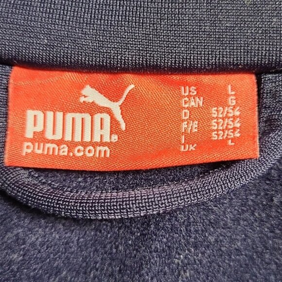 Puma Men's Jacket Size L Colour Block Sport - Picture 4 of 7